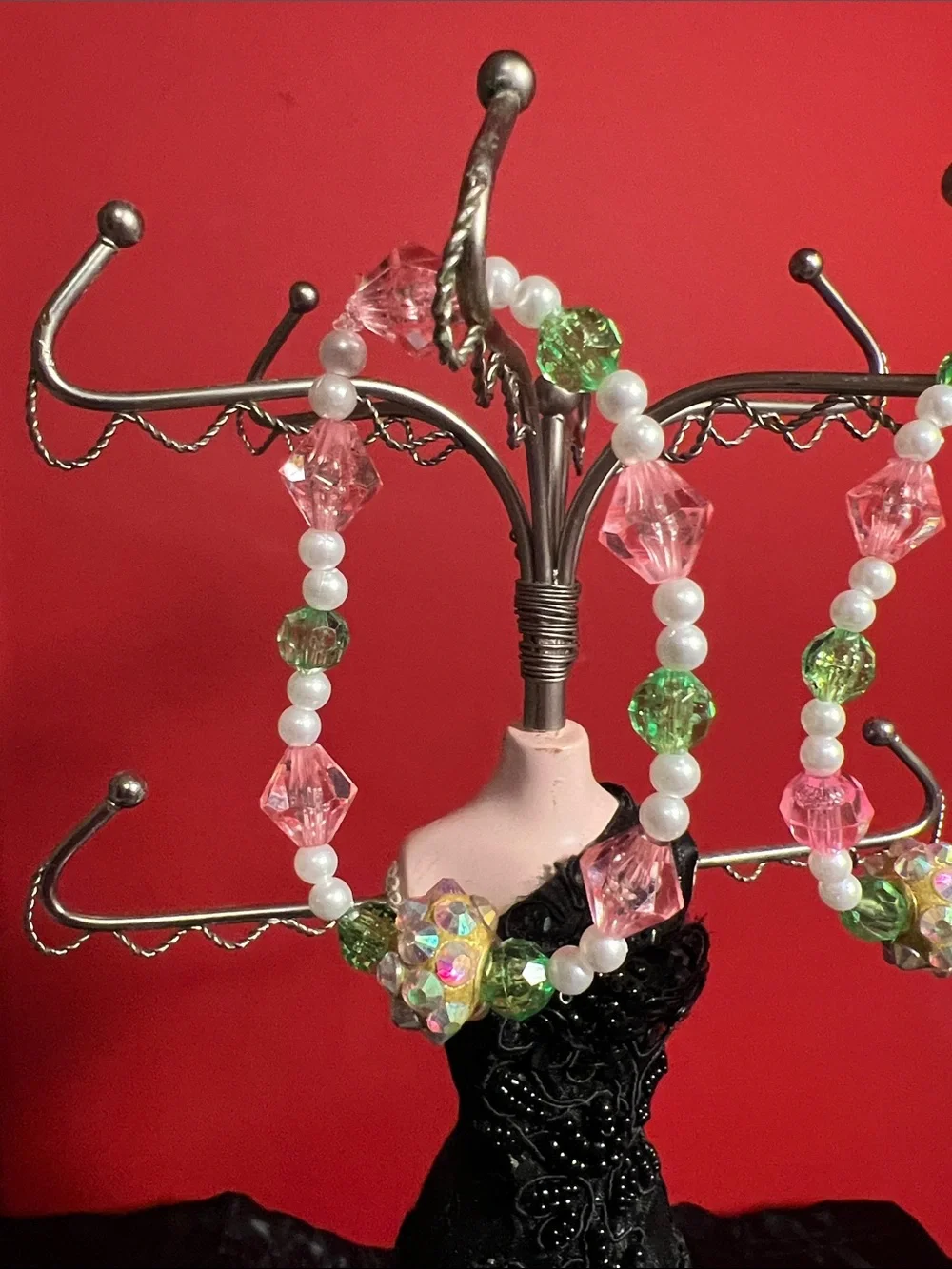 Two beautiful beaded bracelets homemade